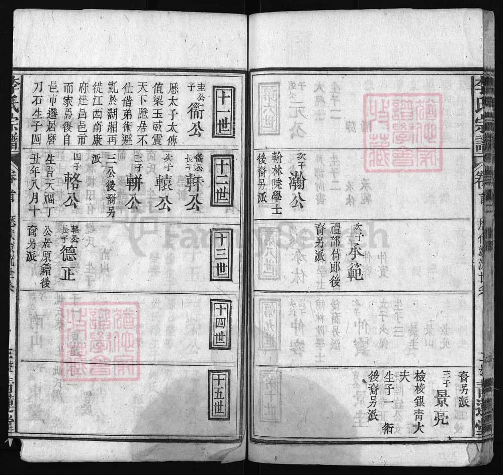 图片[7]-湖北麻城李氏宗谱（青莲堂，光绪18年本）电子版PDF下载-中华家谱网