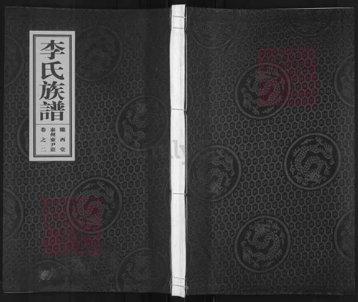 图片[1]-江苏泰州东尹李氏族谱（陇西堂）电子版PDF下载-中华家谱网