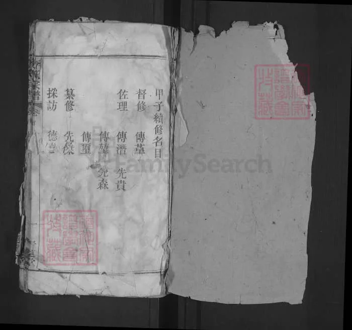图片[1]-湖北武汉江夏区李氏支谱（青莲堂）电子版PDF下载-中华家谱网
