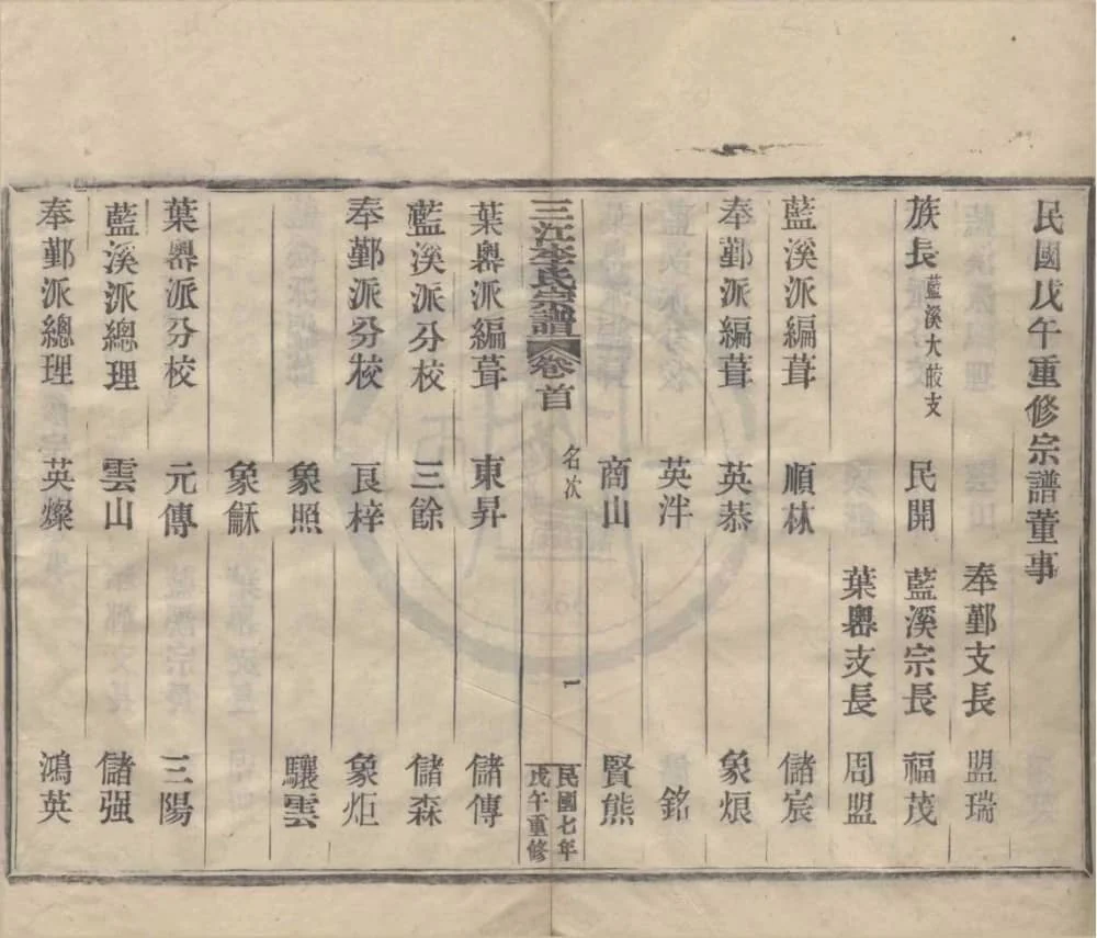 图片[3]-浙江余姚三江李氏宗谱（民国7年本）电子版PDF下载-中华家谱网