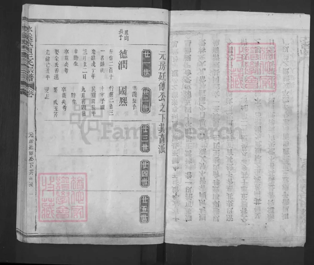 图片[5]-江西上饶城西儒溪王氏宗谱电子版PDF下载-中华家谱网