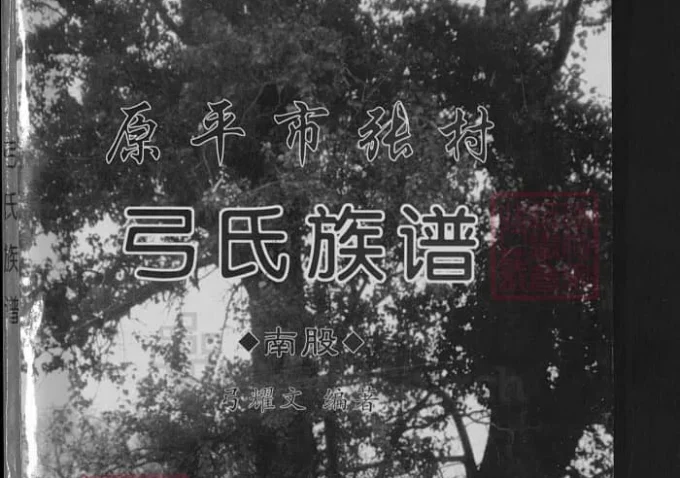 山西原平市张村弓氏族谱-中华家谱网