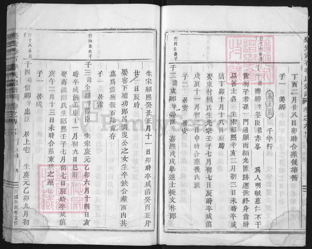图片[5]-浙江仙居乐安赤石李氏宗谱电子版PDF下载-中华家谱网