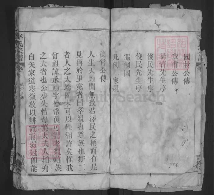 图片[3]-湖北武汉江夏区李氏支谱（青莲堂）电子版PDF下载-中华家谱网
