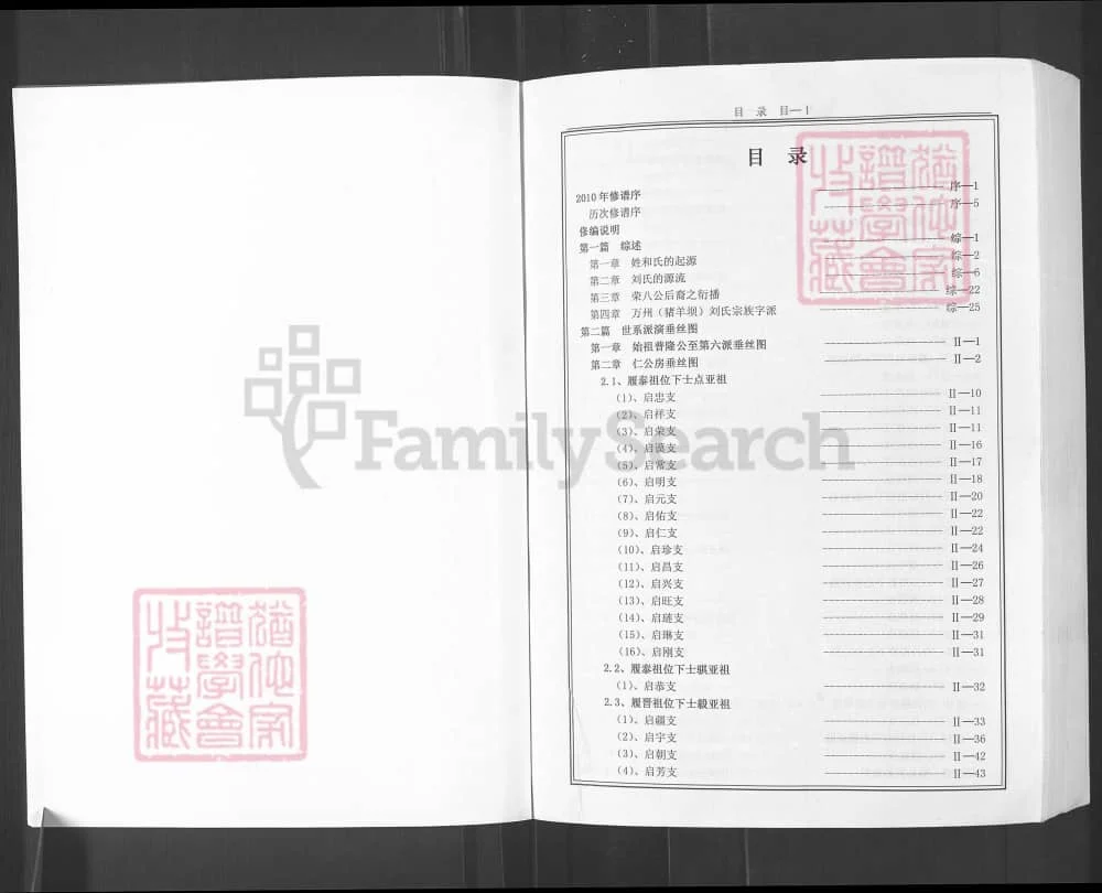 图片[2]-重庆万州刘氏家谱（普仁堂）电子版PDF下载-中华家谱网