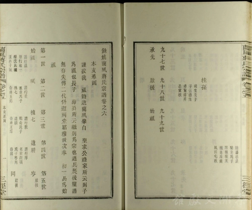 图片[5]-浙江余姚兰风蒋氏宗谱（三径堂）电子版PDF下载-中华家谱网