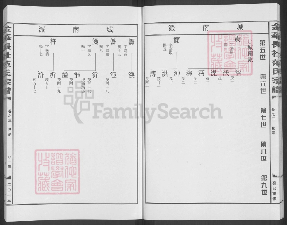 图片[3]-浙江兰溪金华长社范氏宗谱电子版PDF下载-中华家谱网
