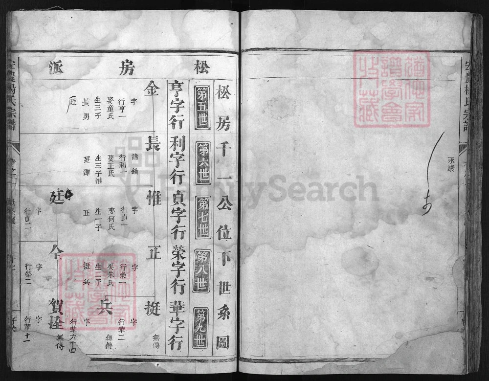 图片[6]-浙江兰溪宏农杨氏宗谱（存义堂）电子版PDF下载-中华家谱网