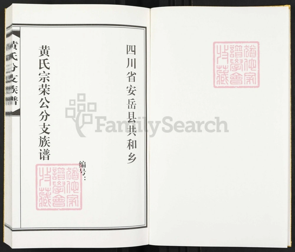 图片[2]-四川资阳安岳共和乡黄氏分支族谱电子版PDF下载-中华家谱网