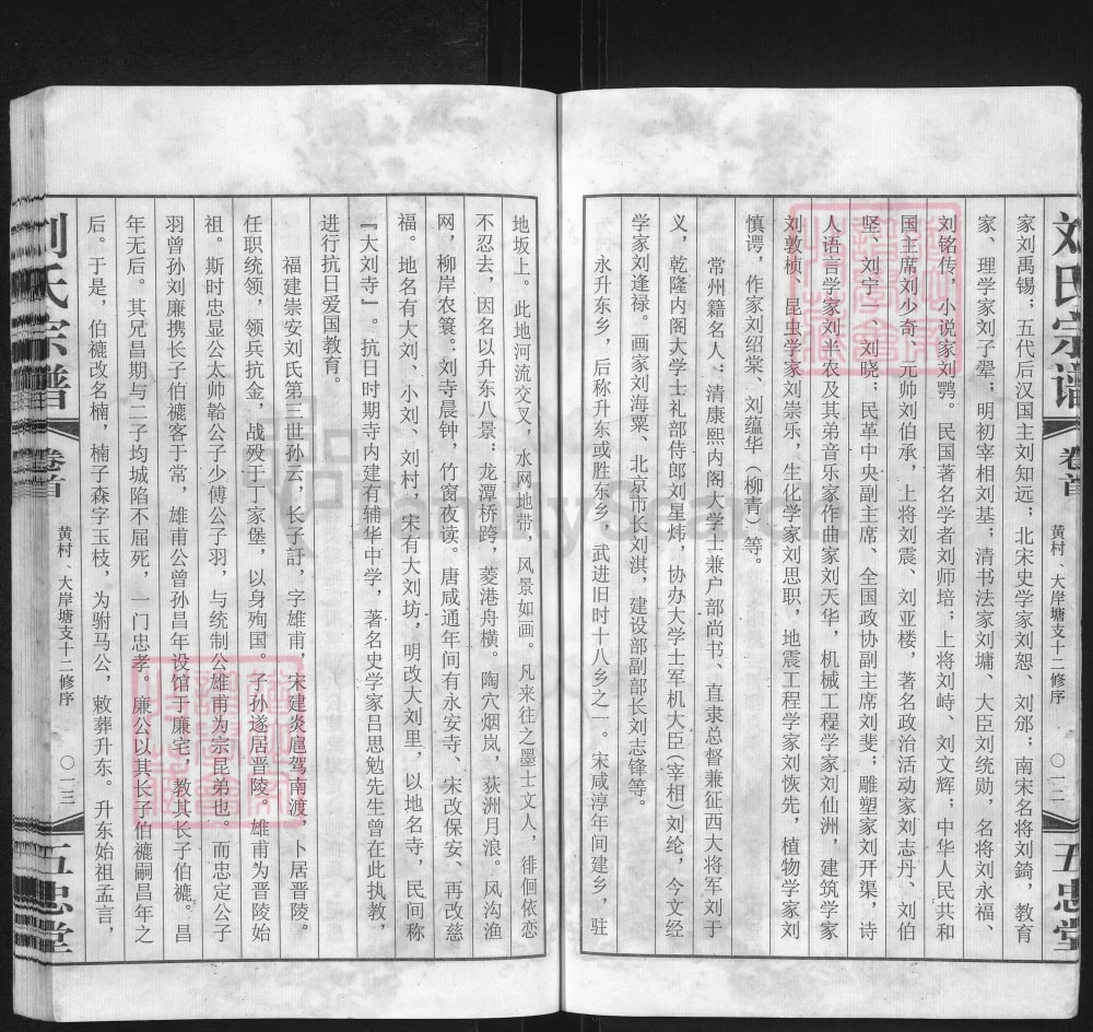 图片[4]-江苏常州升东刘氏宗谱璜村大岸塘（五忠堂）电子版PDF下载-中华家谱网