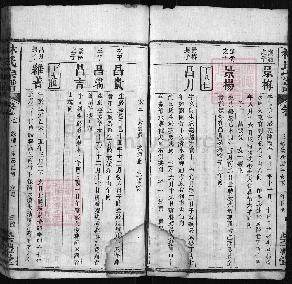 图片[8]-湖北黄冈罗田林氏五修宗谱（崇礼堂）电子版PDF下载-中华家谱网