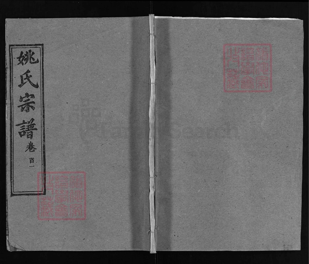 图片[1]-湖北黄冈浠水浠川姚氏宗谱（务本堂）电子版PDF下载-中华家谱网