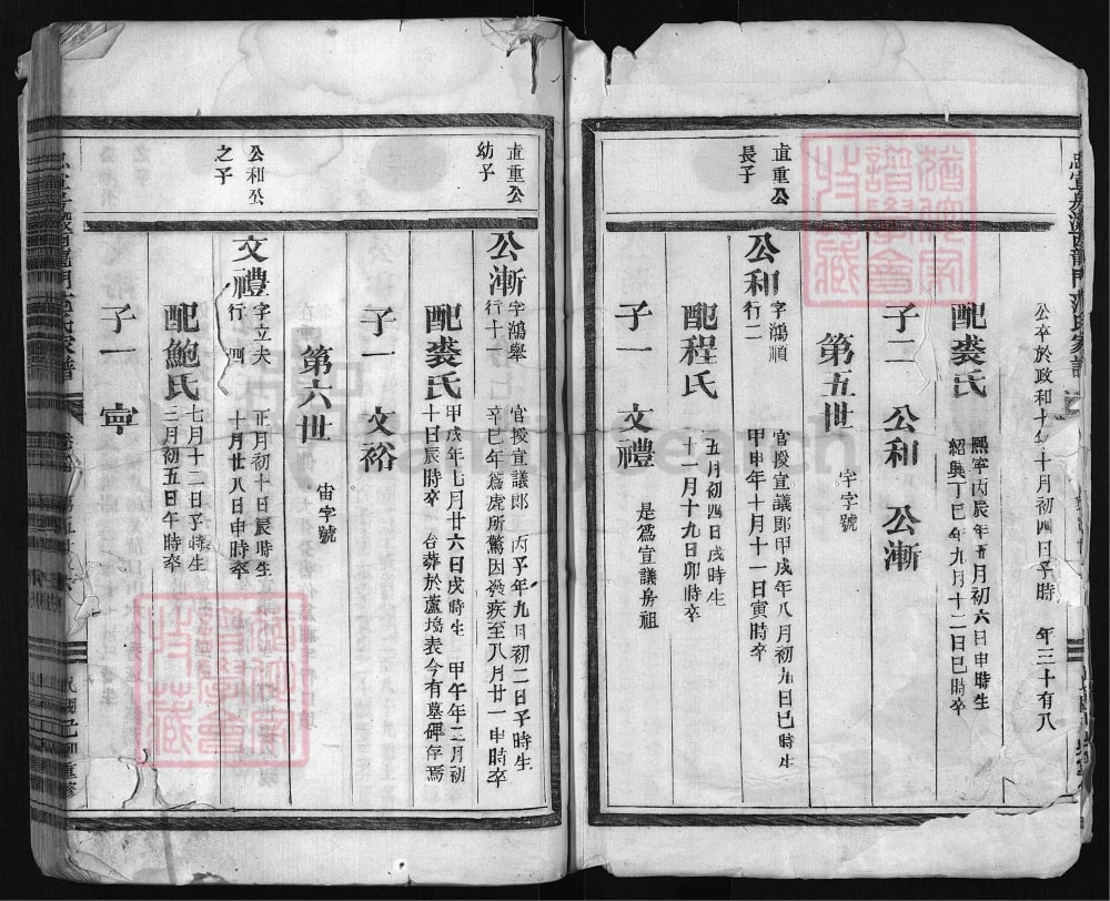 图片[8]-浙江兰溪忠宣房瀫西龙门范氏宗谱电子版PDF下载-中华家谱网
