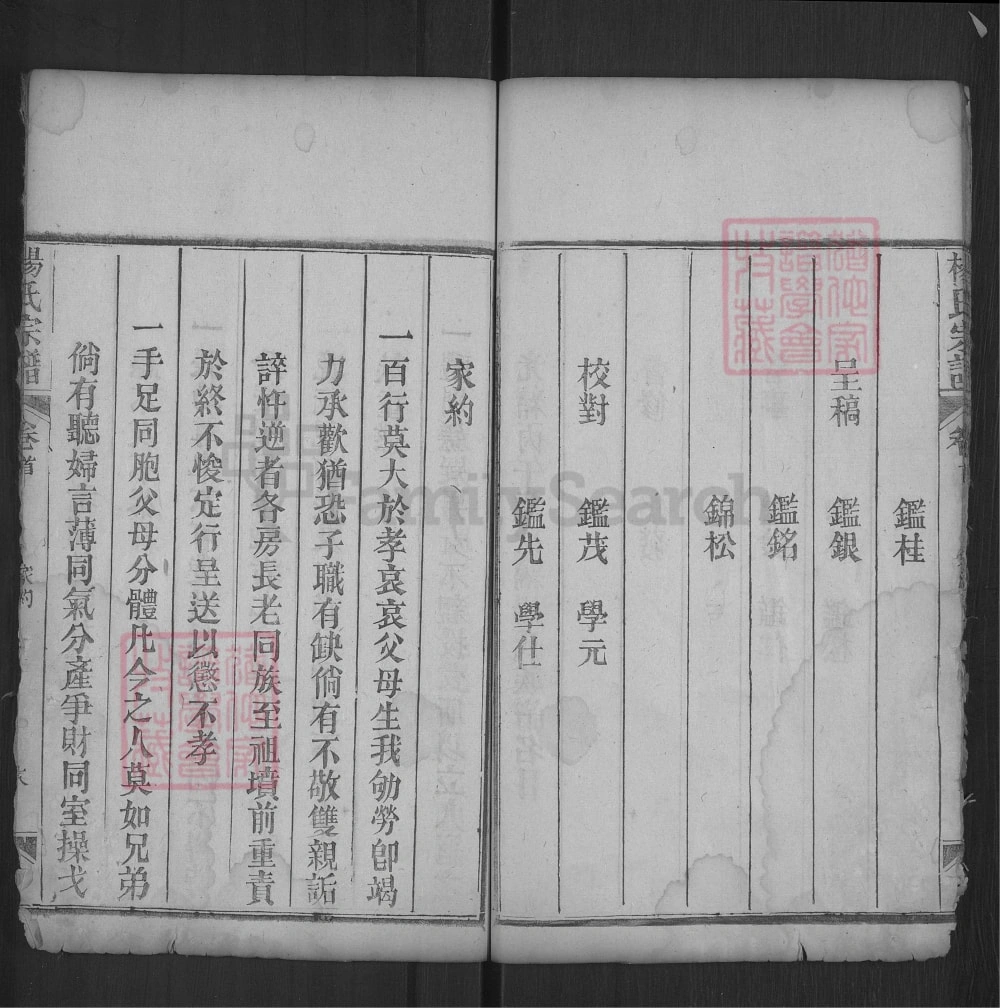 图片[4]-湖北武汉黄陂杨氏宗谱（乐善堂）电子版PDF下载-中华家谱网