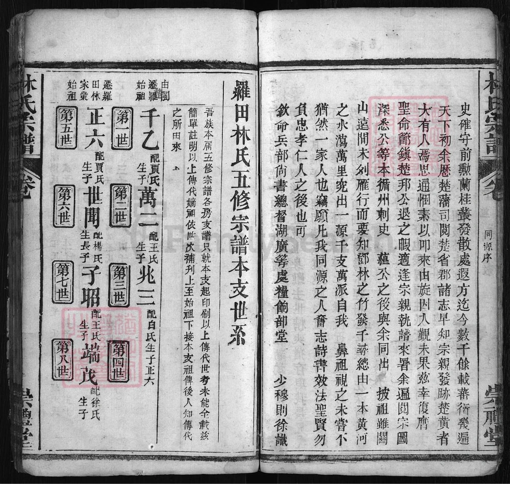 图片[4]-湖北黄冈罗田林氏五修宗谱（崇礼堂）电子版PDF下载-中华家谱网