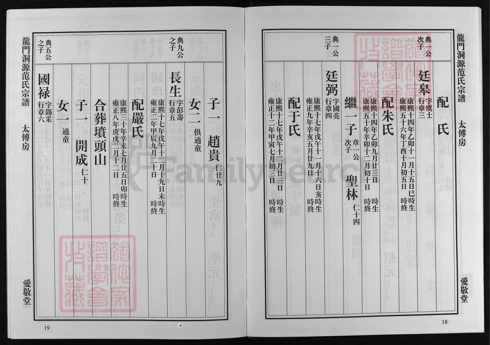 图片[8]-浙江兰溪龙门洞源范氏宗谱（爱敬堂）电子版PDF下载-中华家谱网