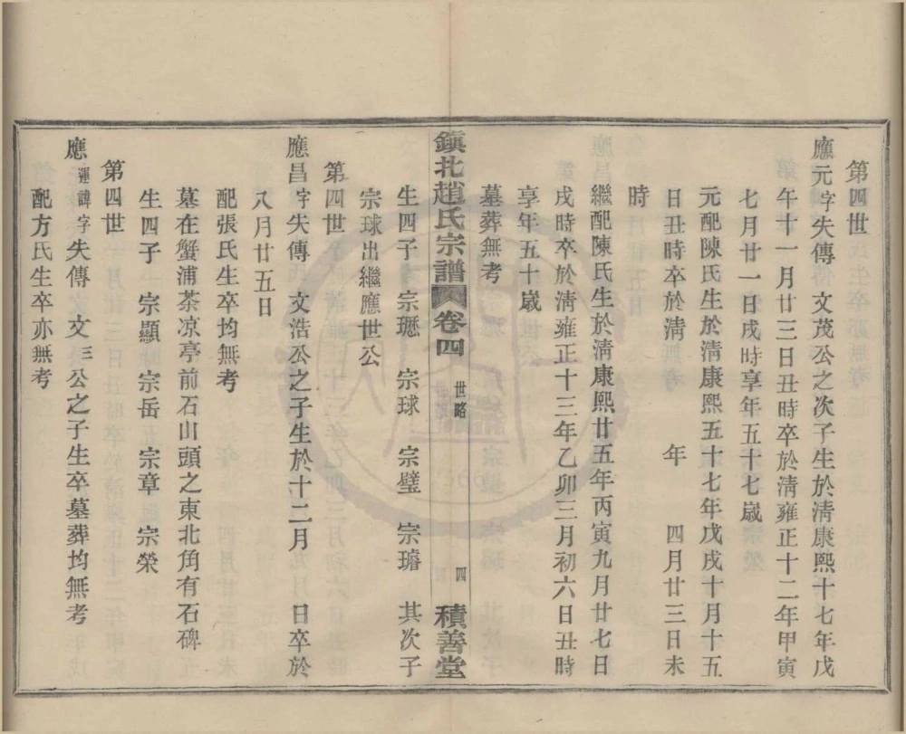 图片[8]-浙江宁波镇海区镇北赵氏宗谱（积善堂）电子版PDF下载-中华家谱网