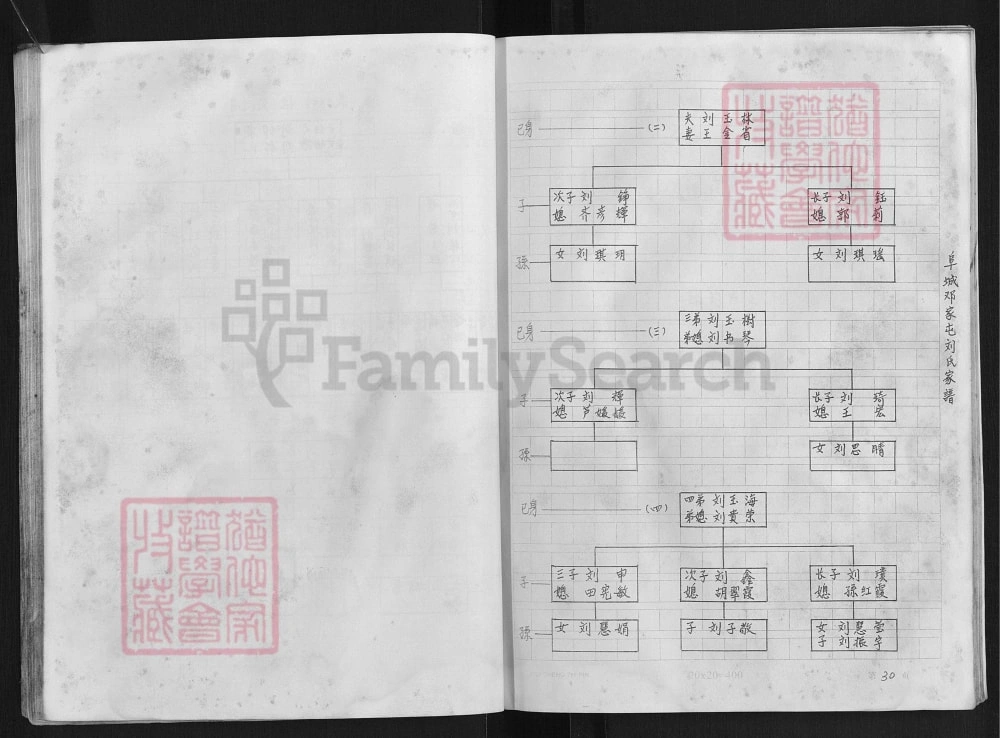 图片[6]-河北衡水阜城邓家屯刘氏家谱（彭城堂）电子版PDF下载-中华家谱网