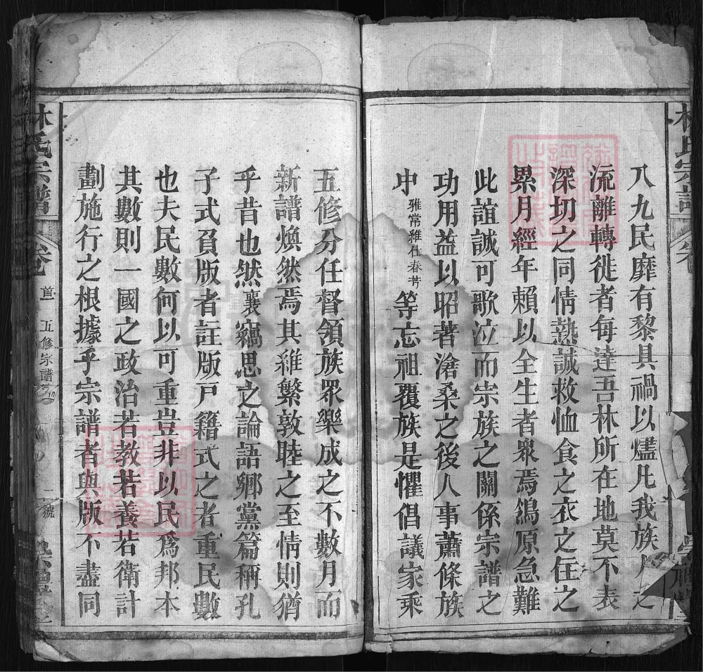 图片[3]-湖北黄冈罗田林氏五修宗谱（崇礼堂）电子版PDF下载-中华家谱网