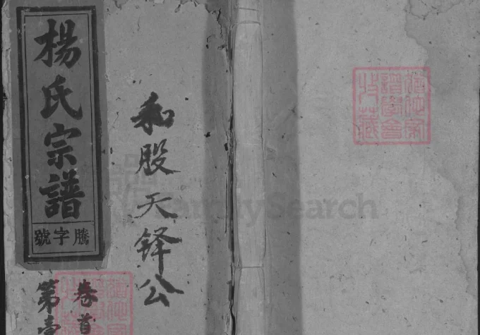 安徽安庆太湖县杨氏宗谱（四知堂）-中华家谱网