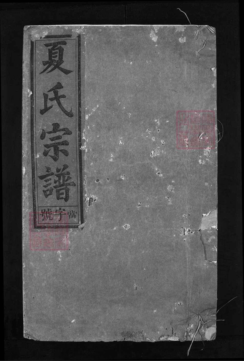 图片[1]-江西上饶广丰夏氏宗谱电子版PDF下载-中华家谱网