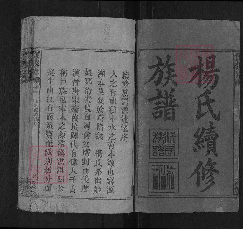 图片[2]-湖南邵阳杨氏续修族谱（清德堂）电子版PDF下载-中华家谱网