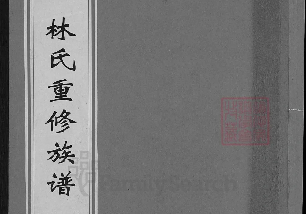 江西吉安赣州林氏重修族谱（西河堂）电子版PDF下载-中华家谱网