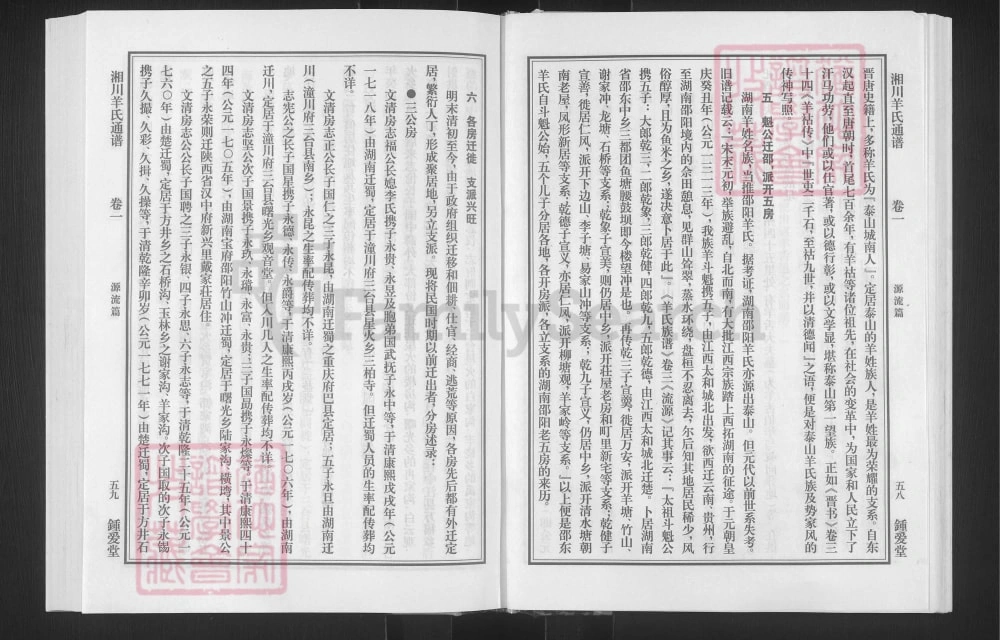 图片[6]-湖南邵东湘川羊氏通谱（钟爱堂）电子版PDF下载-中华家谱网
