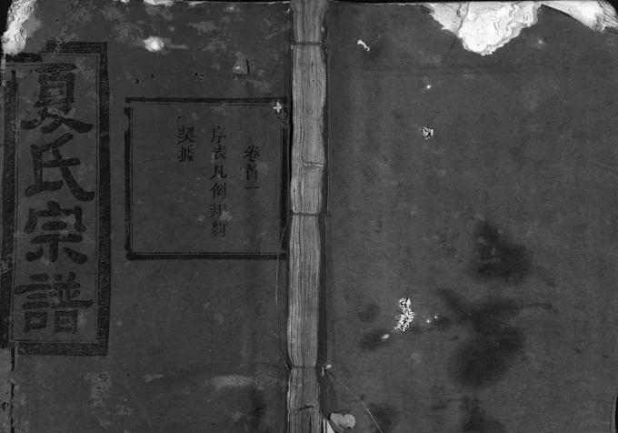 湖北麻城麻邑牌楼河夏氏宗谱（尚忠堂）-中华家谱网