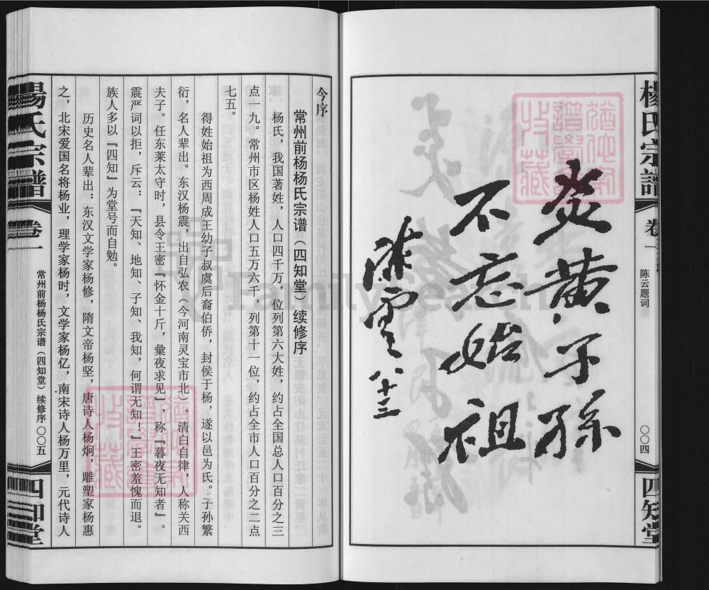 图片[3]-江苏常州前杨杨氏宗谱（四知堂）电子版PDF下载-中华家谱网