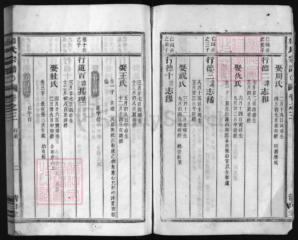 图片[6]-浙江兰溪尖峰杨氏宗谱（清白堂）电子版PDF下载-中华家谱网