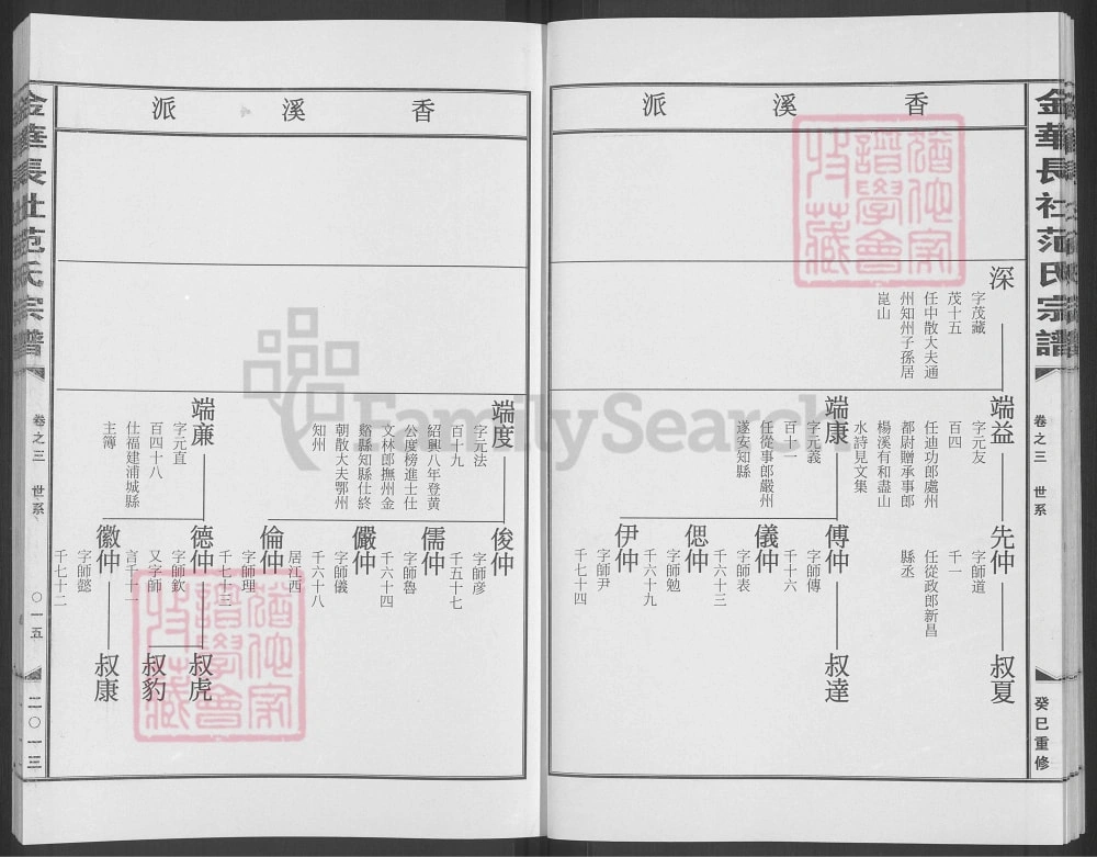 图片[5]-浙江兰溪金华长社范氏宗谱电子版PDF下载-中华家谱网