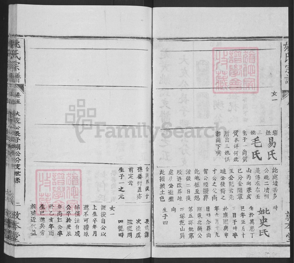 图片[6]-湖北武汉新洲区姚氏家乘（敦本堂）电子版PDF下载-中华家谱网