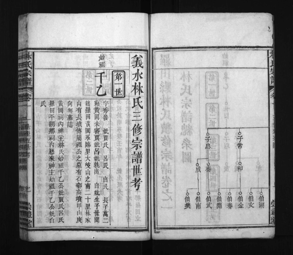 图片[5]-湖北黄冈罗田林氏五修宗谱（崇礼堂）电子版PDF下载-中华家谱网