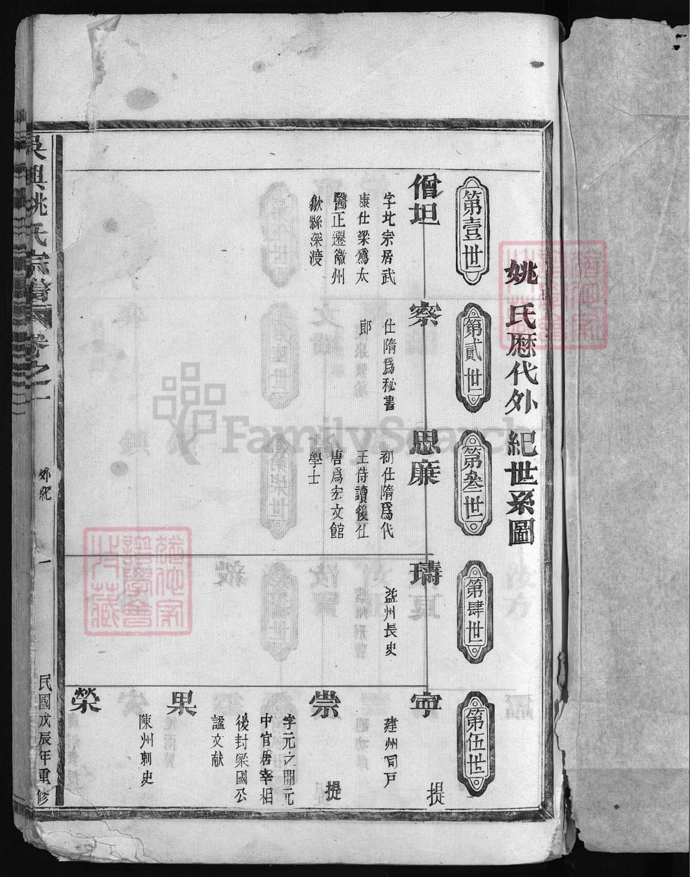 图片[5]-浙江兰溪龙邱吴兴姚氏宗谱电子版PDF下载-中华家谱网