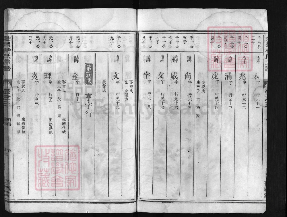 图片[6]-浙江兰溪宏农杨氏宗谱（存义堂）电子版PDF下载-中华家谱网