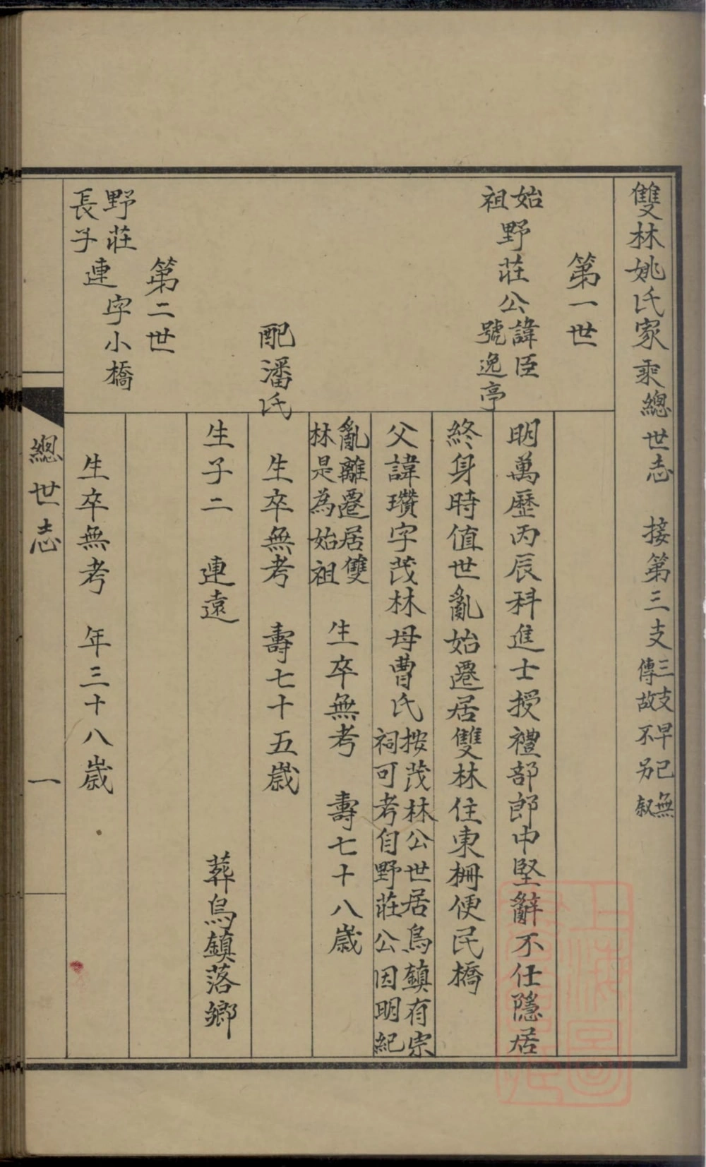 图片[6]-浙江湖州双林姚氏家乘电子版PDF下载-中华家谱网