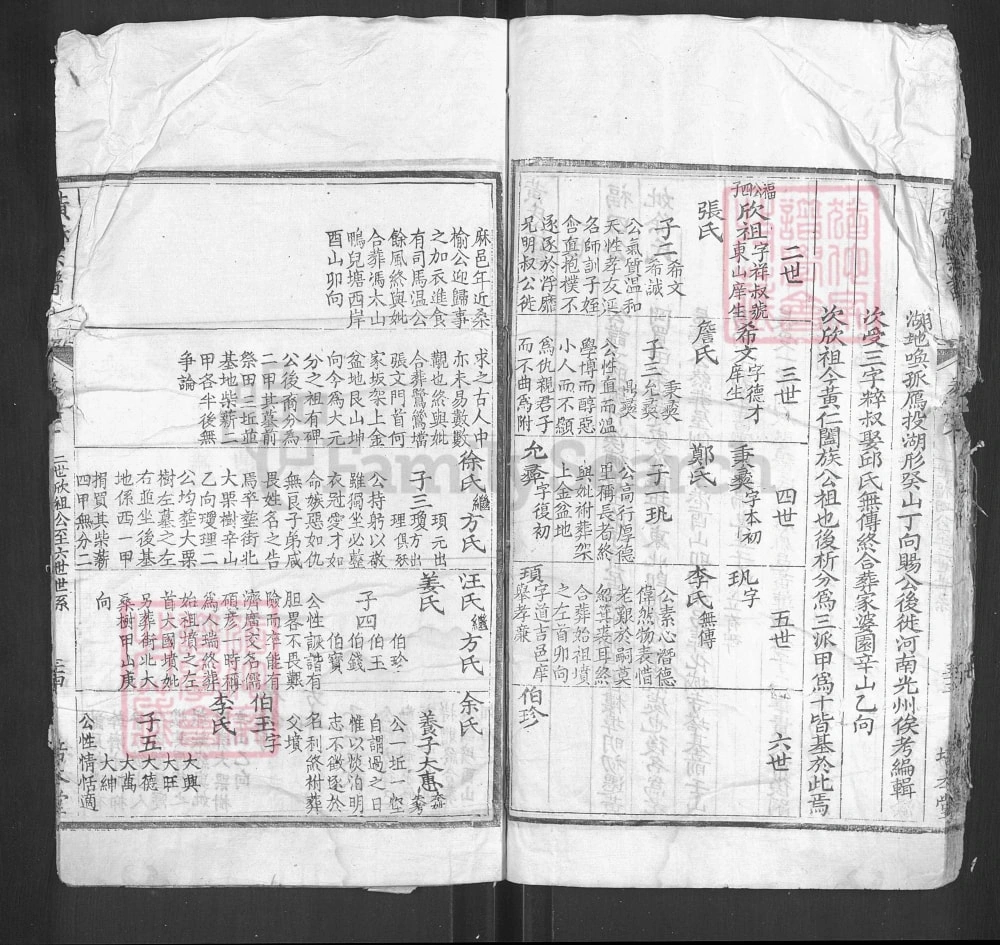 图片[5]-湖北武汉新洲区黄氏宗谱十甲分修（培本堂）电子版PDF下载-中华家谱网