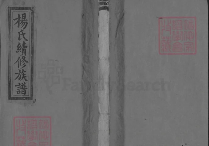 湖南邵阳杨氏续修族谱（清德堂）-中华家谱网