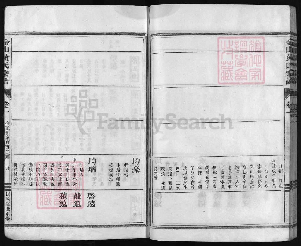 图片[7]-浙江兰溪金山黄氏宗谱电子版PDF下载-中华家谱网