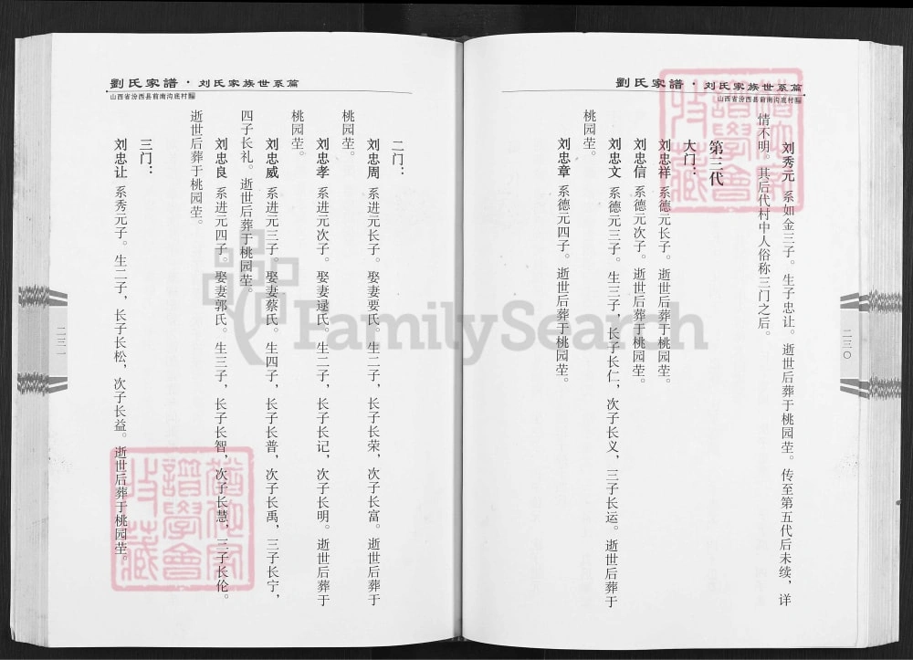 图片[6]-山西临汾汾西前南沟底村刘氏家谱电子版PDF下载-中华家谱网