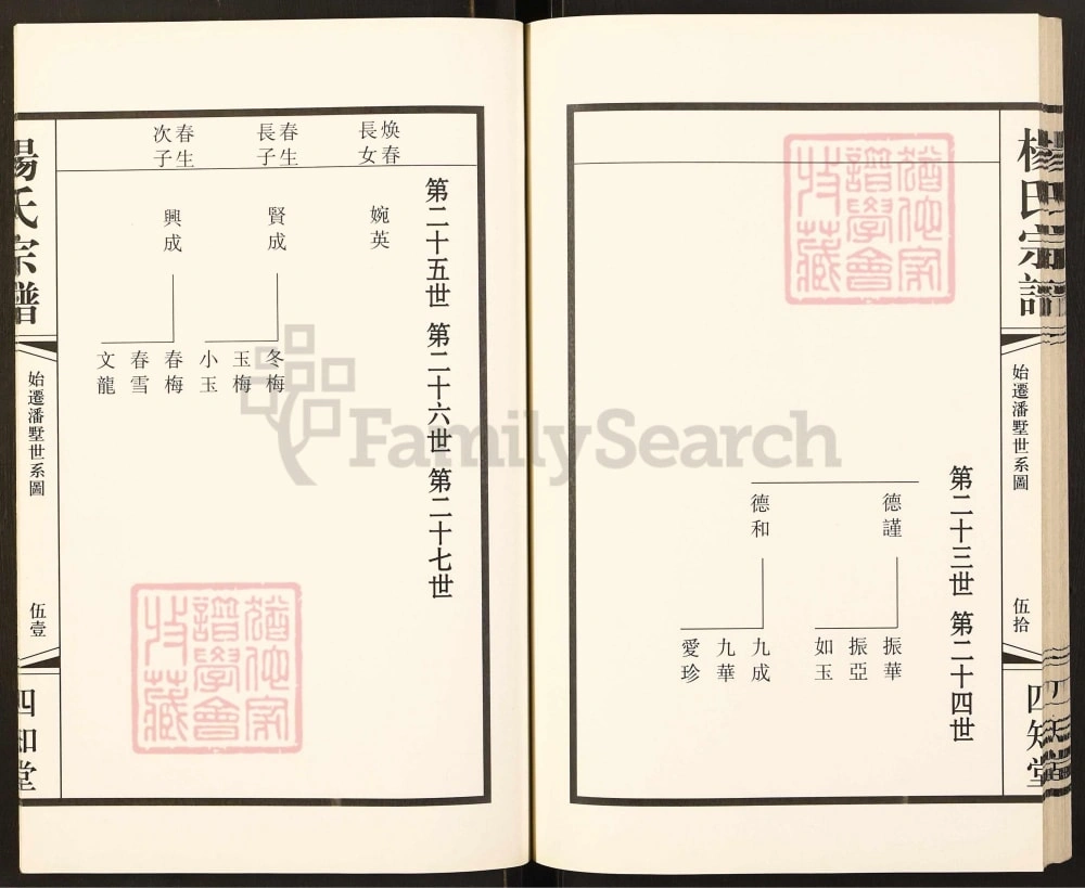 图片[8]-江苏常州潘墅杨氏宗谱卿豪支续谱（四知堂）电子版PDF下载-中华家谱网