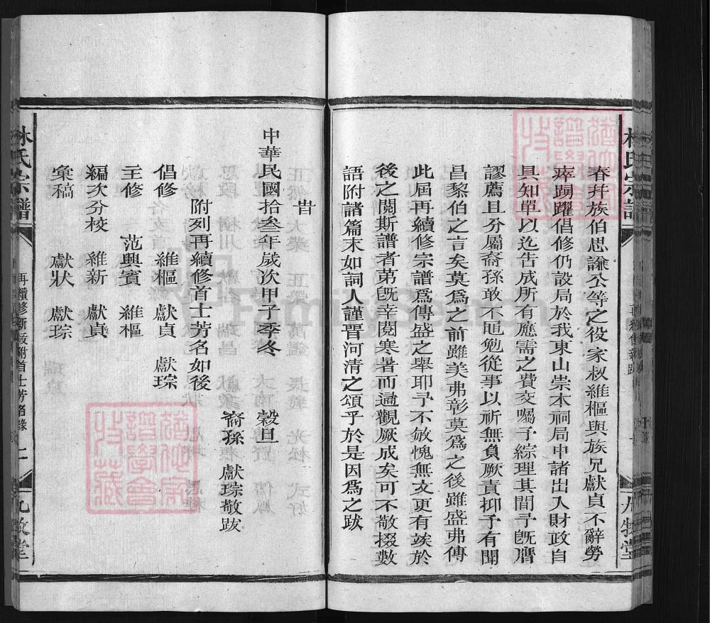 图片[4]-浙江衢州常山县林氏宗谱（九牧堂）电子版PDF下载-中华家谱网