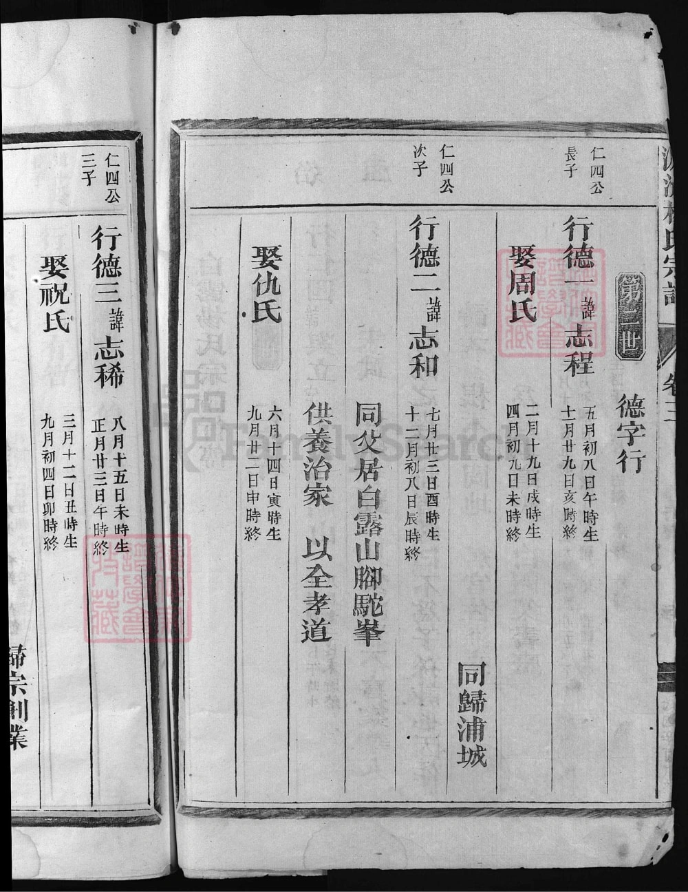 图片[6]-浙江兰溪白露杨氏宗谱电子版PDF下载-中华家谱网