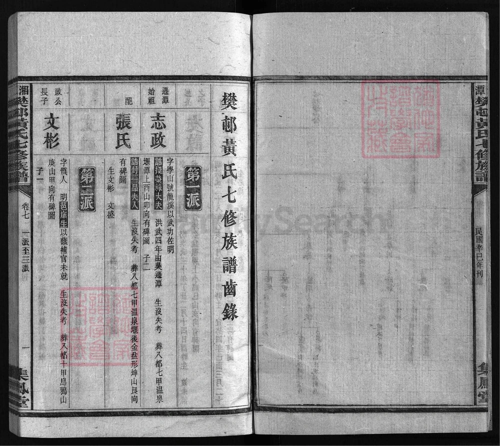 图片[5]-湖南湘潭樊村黄氏七修族谱（集凤堂）电子版PDF下载-中华家谱网