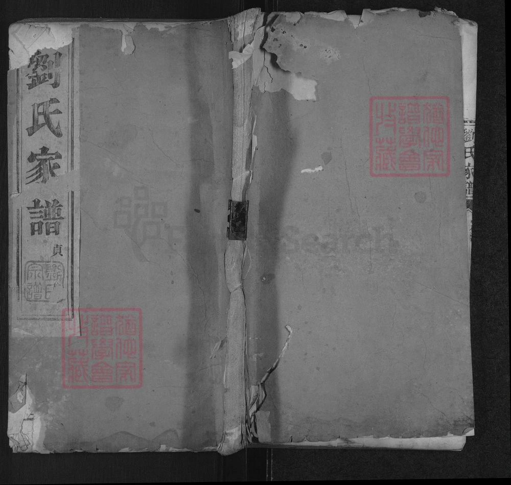 图片[1]-山东泰安宁阳刘氏家谱电子版PDF下载-中华家谱网