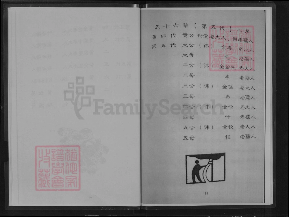 图片[8]-湖北安陆孛畈镇黄寨村七组黄氏族谱电子版PDF下载-中华家谱网