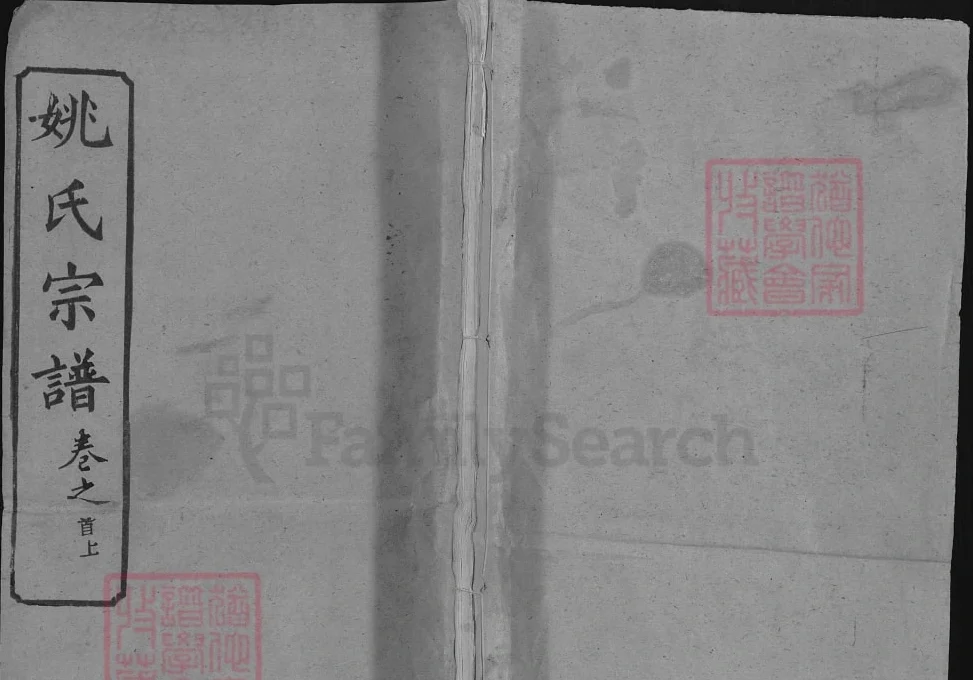 湖北黄冈姚氏宗谱（清俭堂）电子版PDF下载-中华家谱网