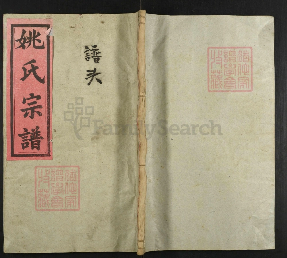 图片[1]-江西上饶姚氏宗谱电子版PDF下载-中华家谱网