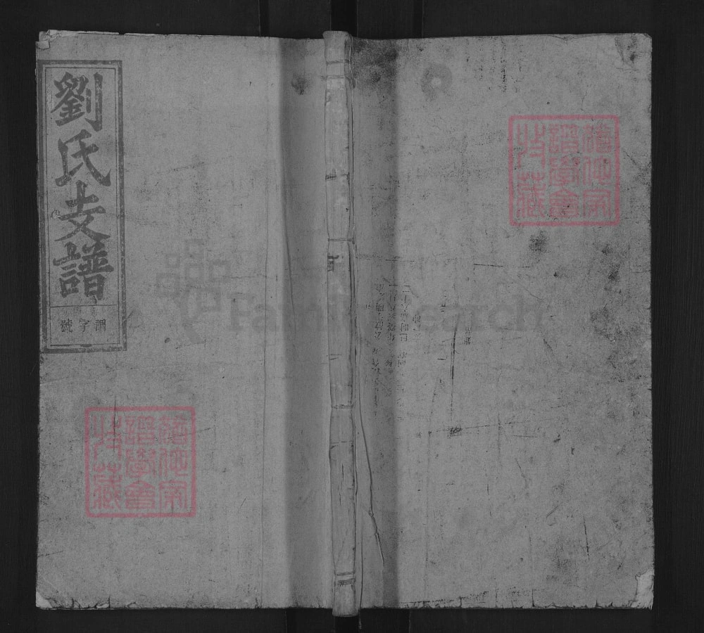 图片[1]-安徽潜山刘氏支谱（乙星堂）电子版PDF下载-中华家谱网
